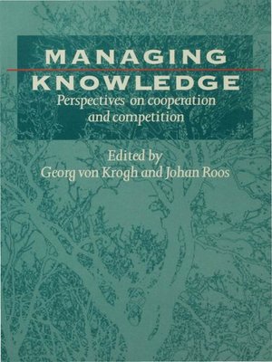 cover image of Managing Knowledge